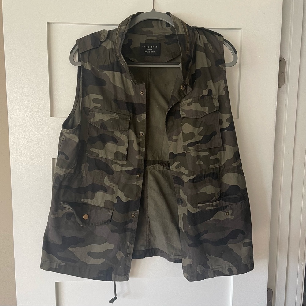 Camo Fashion Vest
